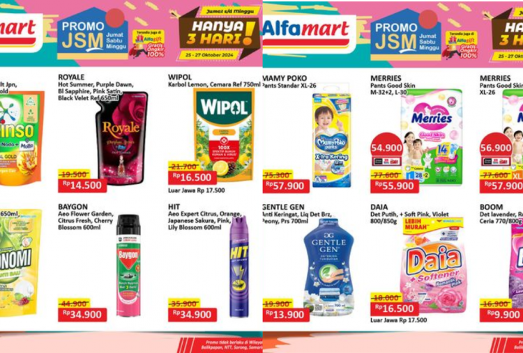 Katalog Promo Alfamart Hari Ini 27 Oktober 2024, Borong Rinso Cuma Rp10 Ribuan