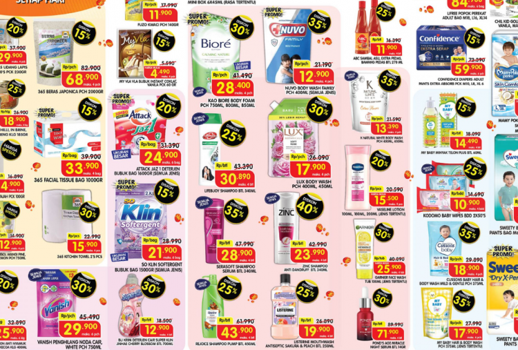 Promo JSM Superindo Hari Ini Terbaru 13 Juli 2025, Edisi Weekend So Klin Rp21 Ribuan