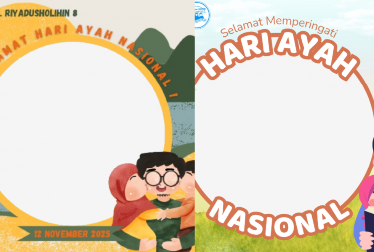 40 Link Twibbon Hari Ayah Nasional 2025 Terbaru dan Gratis Lengkap Ucapan, Upload ke Medsos Ungkapan Kasih Sayang