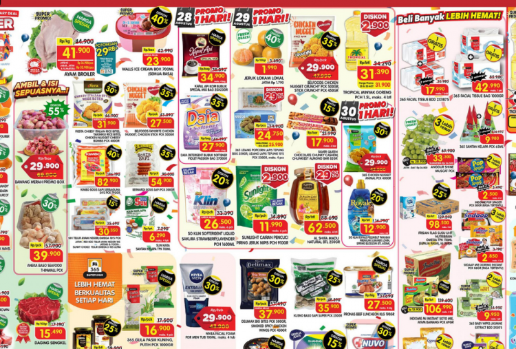 Katalog Promo JSM Superindo Akhir Pekan 28-30 Agustus 2026, Diskon Sunlight Rp9.500