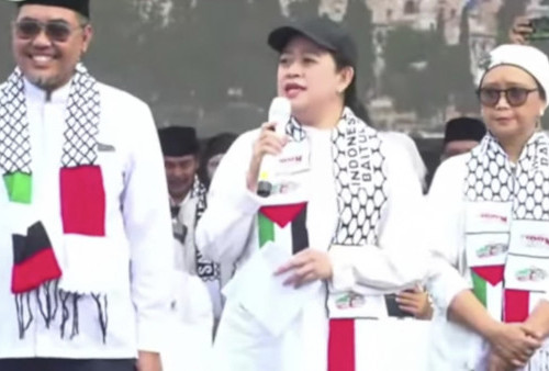 Ikut Aksi Bela Palestina, Puan Maharani Kecam Agresi Militer Israel dan Mendukung Kemerdekaan Palestina