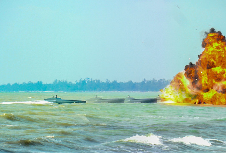 Drone Laut Kamikaze PT PAL Diuji Coba di Latgab TNI 2026, Hantam Target dengan 150 Kg Peledak