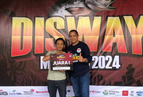 Wartawan TVRI Pokja Jakarta Selatan Raih Juara 1 Disway Mancing 2024