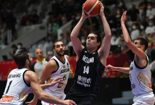 Kalahkan Yordani, Selandia Baru Rebut Peringkat Ketiga Piala FIBA Asia 2022