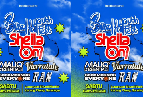 Sheila Gank Merapat! Konser Sheila On 7 di Buzz Youth Fest Surabaya 25 Januari 2025, Makin Meriah Ada MALIQ & D'Essentials hingga RAN