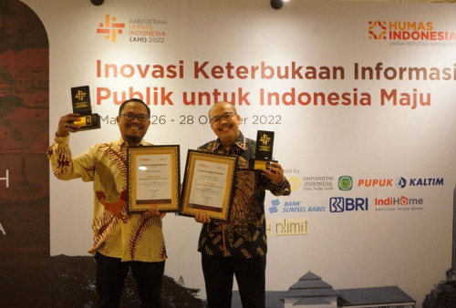 BPJS Kesehatan Lembaga Terpopuler Media Digital Anugerah Humas Indonesia 2022