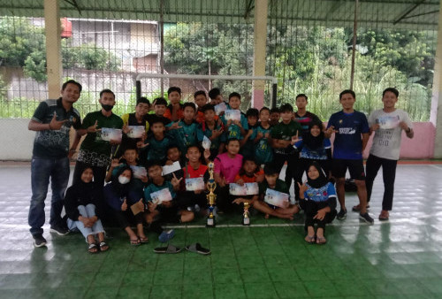 MTs Terpadu Labbaik Lahat Runner Up Liga Futsal