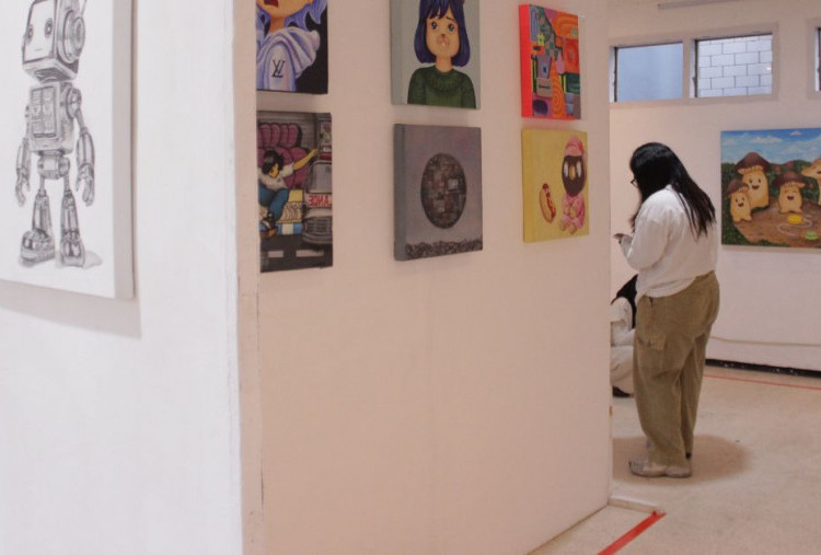 Mahasiswa Seni Rupa UNIPA Gelar Pameran Pesta Rupa, Berawal dari Kegelisahan Kehidupan
