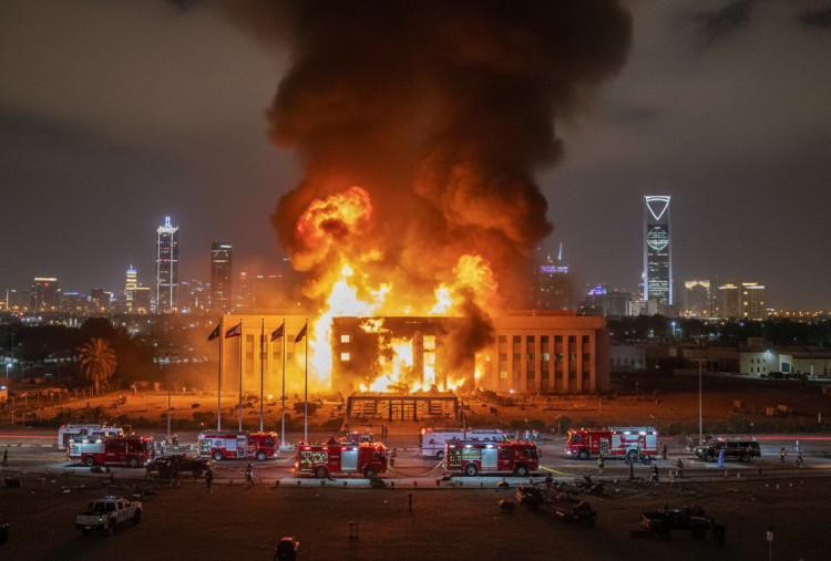 Kedubes AS di Riyadh Diserang Dua Drone, Kebakaran Terjadi di Tengah Eskalasi Iran–AS