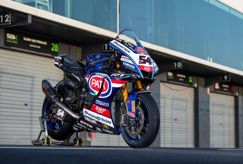 Wow, Bendera Merah Putih Nempel di Livery Tim Balap Yamaha WSBK di Mandalika