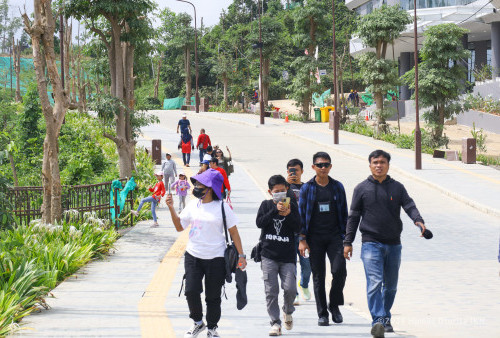 Warga Nikmati IKN di Hari Pertama Dibuka Untuk Umum, Bisa Intip Proses Pembangunan