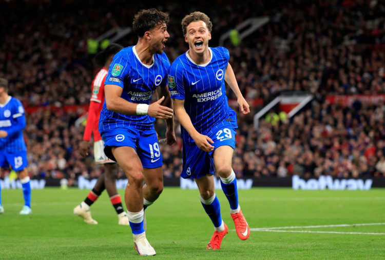 Man Utd vs Brighton 2-3, Setan Merah Out dari Carabao Cup!