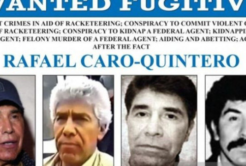 Gembong Narkoba Paling Dicari FBI Tertangkap di Meksiko