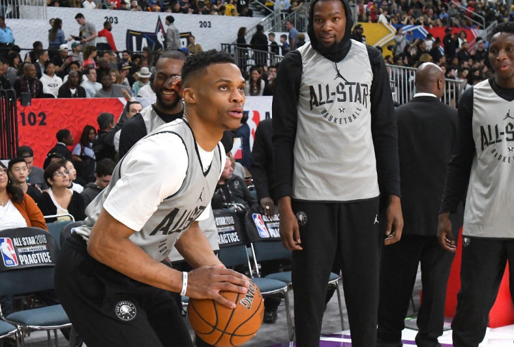 Kevin Durant Dukung Russell Westbrook ke Houston Rockets