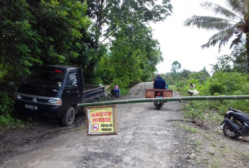 Perhatian, Jalan Lingkar Buay Pemaca-Muara Dua Ditutup Sementara, Akses Dialihkan   