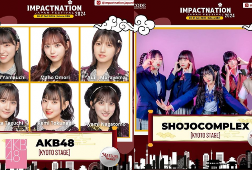 Line Up Impactnation Japan Festival 2024 di Istora GBK 20-21 Juli, Ada AKB48, Ai Higuchi hingga Shojo Complex