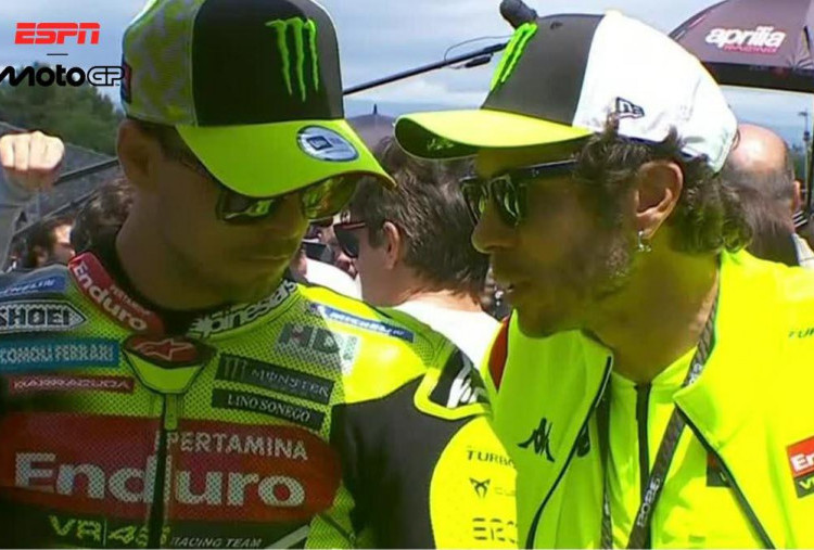 Datangi Paddock Catalunya, Valentino Rossi Ungkap Realitas Pahit Pertamina Enduro VR46