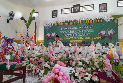 23 SD di Sungaiselan Khatam Al-quran, Bupati Bakal Agendakan Perlombaan 