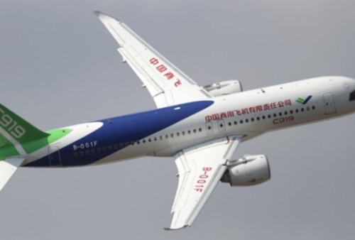 Pesawat C919 Buatan COMAC Tiongkok Debut Global, Bikin Airbus dan Boeing Waspada