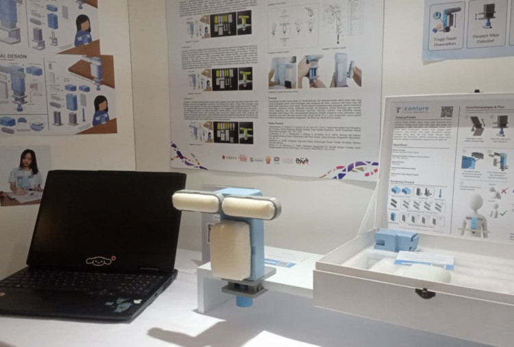 Berkenalan dengan Conture, Inovasi Mahasiswi Ubaya untuk Koreksi Postur Tubuh saat Duduk