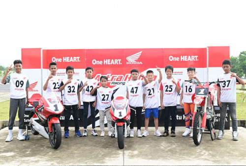 Seleksi Astra Honda Racing School Diikuti Puluhan Pembalap Muda, Ini 10 Pembalap yang Lolos Seleksi