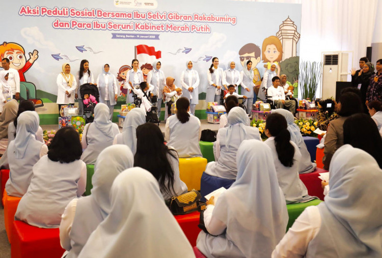 Gandeng SERUNI Kabinet Merah Putih, DWP Kemensos Bantu Penyandang Disabilitas di Banten