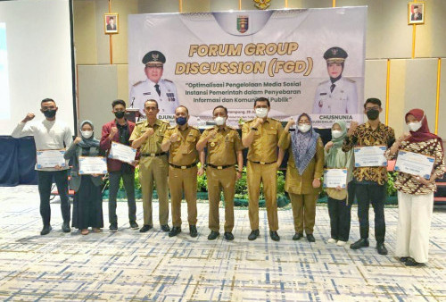 Diskominfotik Lampung Gelar FGD Admin Medsos di Lingkungan Pemprov