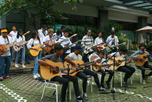 Gitaris Sehati, 50 Insan Musik Gitar Kota Surabaya Gelar Jamsession Kolaboratif