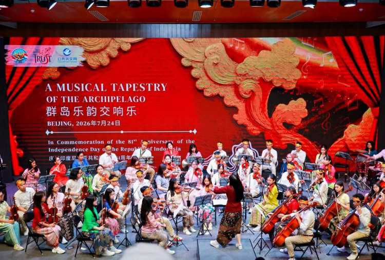 Raih Penghargaan Exemplary Orchestra, Trinity Youth Symphony Suguhkan Lagu-Lagu Nusantara di KBRI Beijing