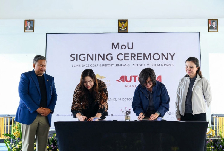 Dorong Pariwisata Bandung Barat, L’Eminence Golf & Resort Lembang dan Autopia Museum & Park Resmi MoU