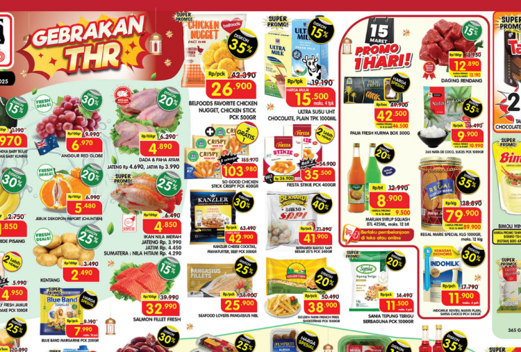 Promo Superindo JSM Terbaru 14-16 Maret 2025, Dada dan Paha Ayam Cuma Rp4 Ribuan