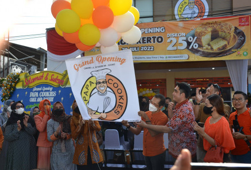 Resmikan Papa Cookies, Bupati Mojokerto: Ekonomi Kembali Bergairah