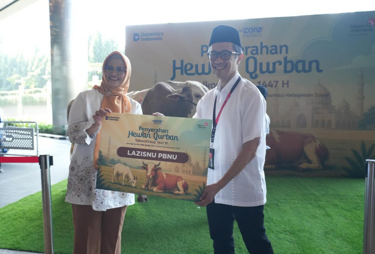 Wujudkan Semangat Berbagi di Hari Raya Iduladha, TelkomGroup Salurkan 910 Hewan Kurban untuk Masyarakat  