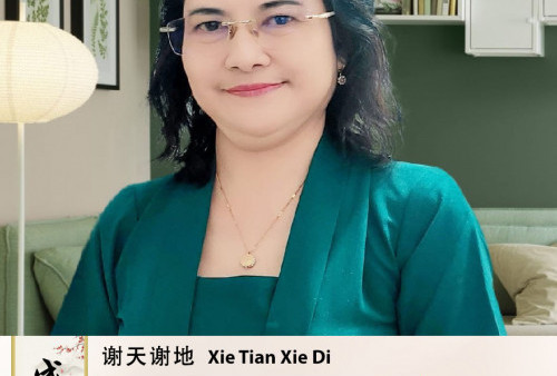 Cheng Yu Pilihan Rektor Universitas Nasional Karangturi Lusiawati Dewi: Xie Tian Xie Di