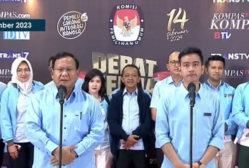 Superbangga! Prabowo Puji Gibran Setelah Debat Cawapres: Nilainya 9,9!