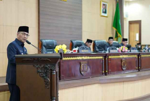 Pj Bupati Muba Sampaikan  3 Raperda Inisiatif 2022