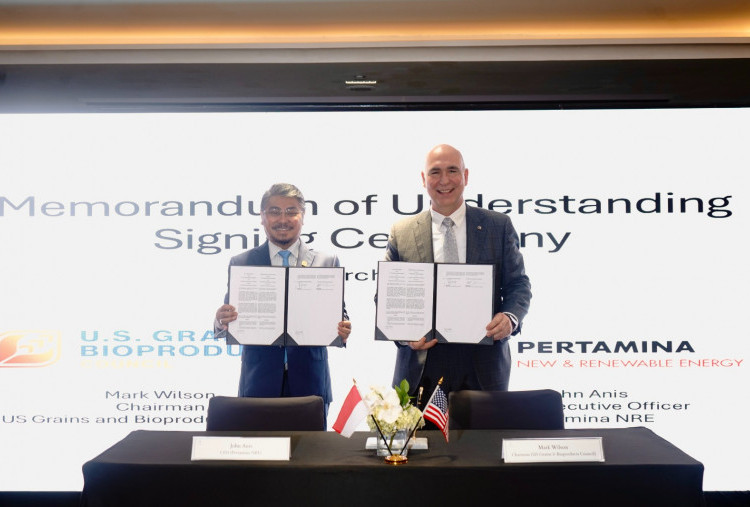 Kembangkan Bioetanol Indonesia, Pertamina NRE Gandeng US Grains & BioProducts Council 