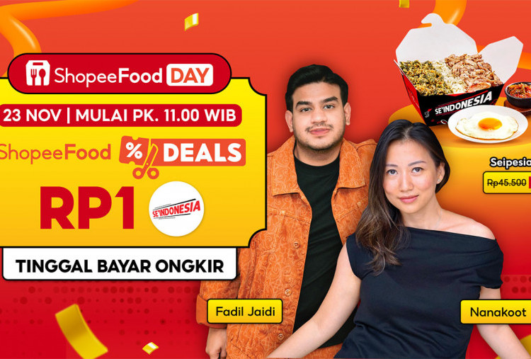 Spesial di 23 November Makan Enak Cuma Rp1? Yuk Ikutan Live Seru ShopeeFood Bareng Fadil Jaidi & Nanakoot!