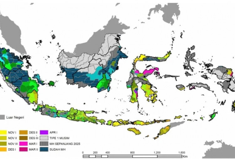 Musim Hujan 2026-2027 Segera Tiba, BMKG Ungkap Perkiraan Puncaknya