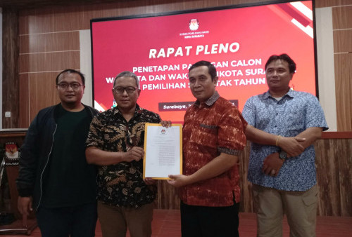 KPU Surabaya Imbau Eri-Armuji Tidak Curi Start Kampanye