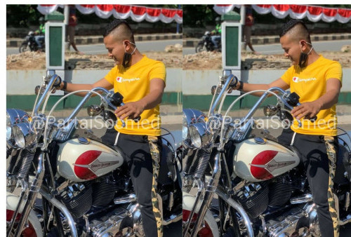 Sipir Lapas Rajabasa Lampung Dhawank Delvi Dicopot Buntut Pamer Kekayaan di Medsos, Salah Satunya Harley Davidson