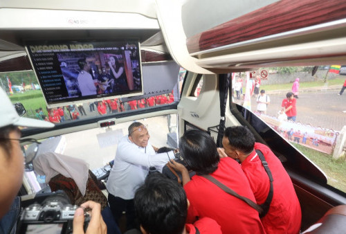 Wamenaker Lepas Mudik Gratis, 767 Pelaku Usaha Warmindo Berangkat ke Jabar, Jateng, dan Yogyakarta