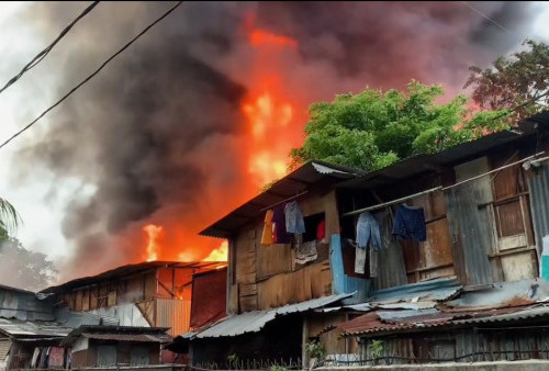 Terkuak Penyebab Kebakaran di Tanah Abang, Warga Petojo Mengungsi ke Gedung SD Cideng 01, Ada Korban Jiwa?