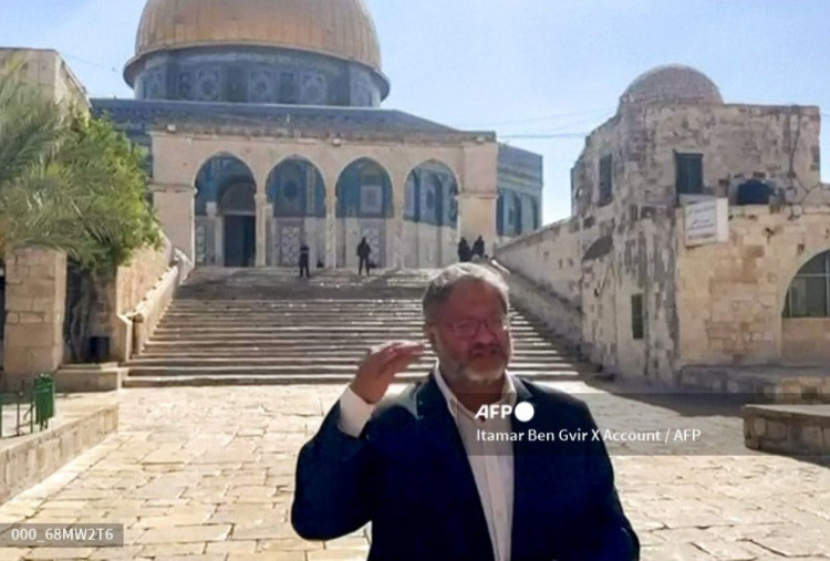 Menteri Keamanan Israel Ben-Gvir Gelar Ibadah di Al-Aqsa: Langgar Status Quo