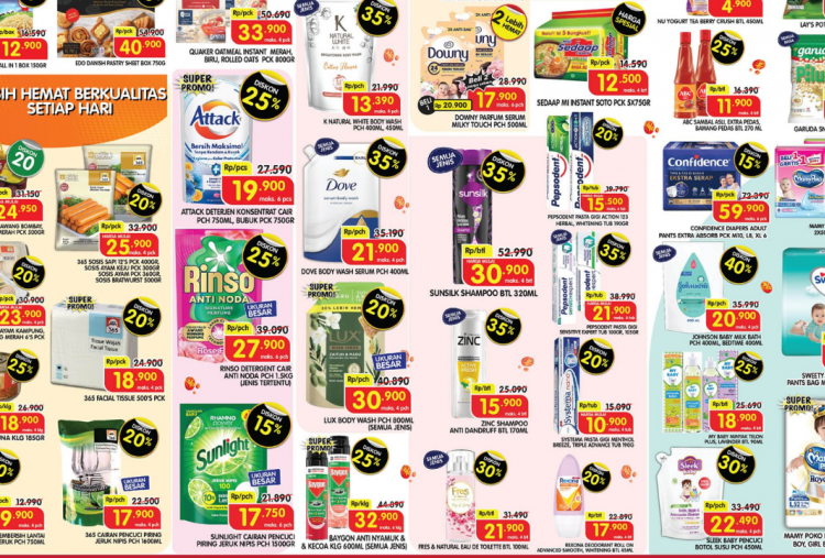 Promo JSM Superindo Hari Ini Terbaru 5 Oktober 2025, Spesial HUT ke-80 TNI Sabun Pencuci Piring Rp17 Ribuan