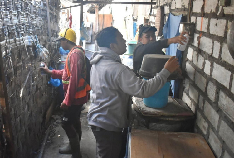 54 Bangunan di Bantaran Sungai Kalianak Ditandai, Tahap Kedua Normalisasi Dimulai