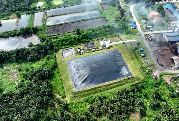 Rp150 Ribu Bisa Beli Karbon Selamatkan Lingkungan, PTPN IV: Limbah Cair Sawit Jadi Biogas Untuk co-Firing