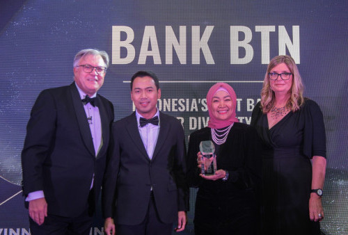 BTN Raih Penghargaan Indonesia Best Bank For Diversity and Inclusion