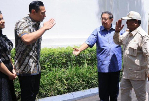 Prabowo Kunjungi SBY, Warga Pacitan Turut Antusias