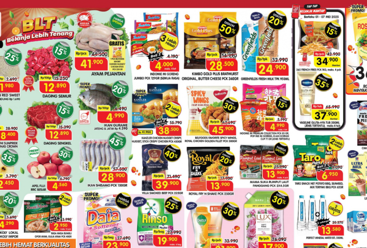 Promo Superindo 5.5 Weekday Terbaru 5-8 Mei 2025, Awal Bulan Ikan Gurame Rp4 Ribuan